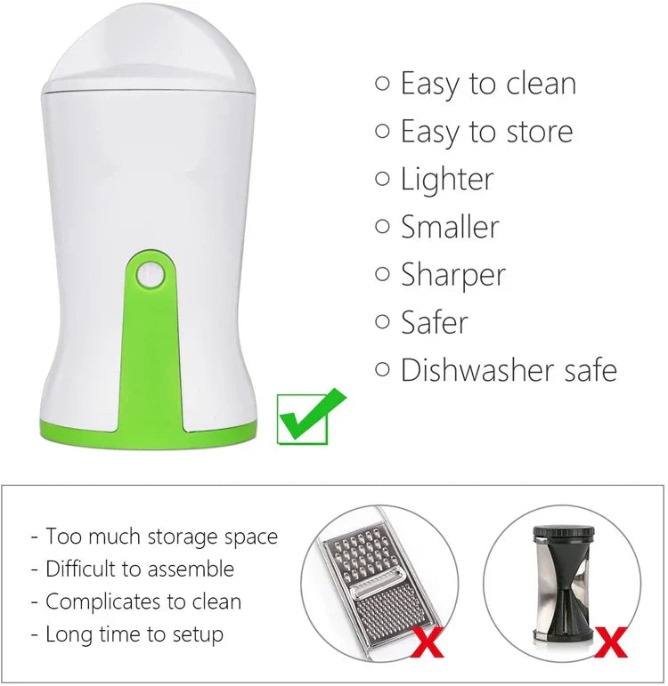 Heavy Duty Vegetable Spiralizer Slicer Cutter Zucchini Noodle Maker