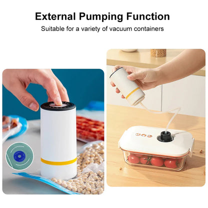 Electric Air Pump Rechargeable for Food