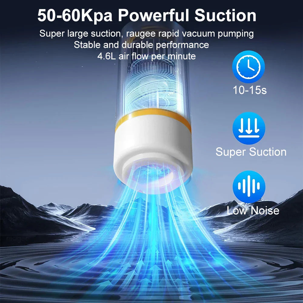 Electric Air Pump Rechargeable for Food