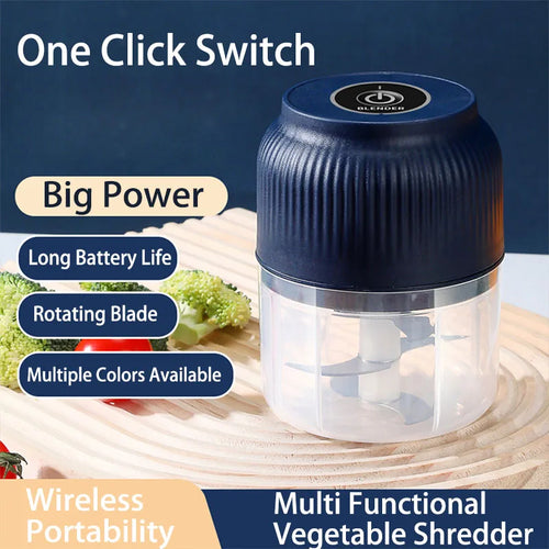 SHVY-250ml Mini Usb Wireless Electric Garlic