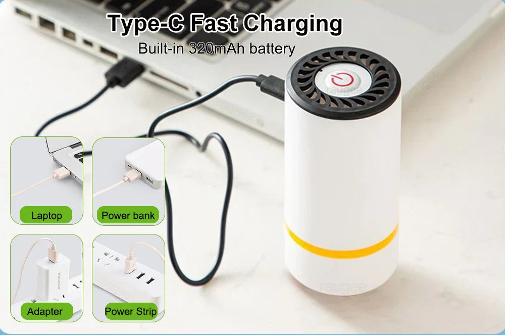 Electric Air Pump Rechargeable for Food