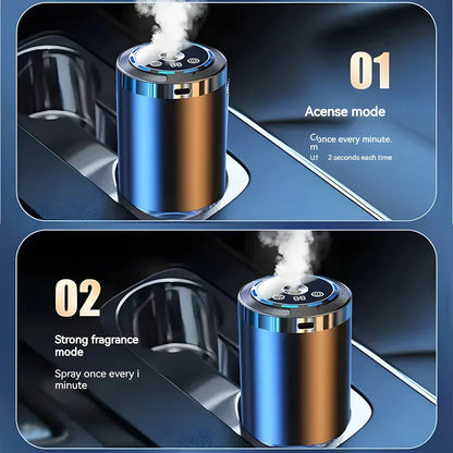 Car Electric Air Diffuser Aroma Car Air Vent Humidifier Mist Aromatherapy Car Air Freshener For Removing Odors Car Accessories