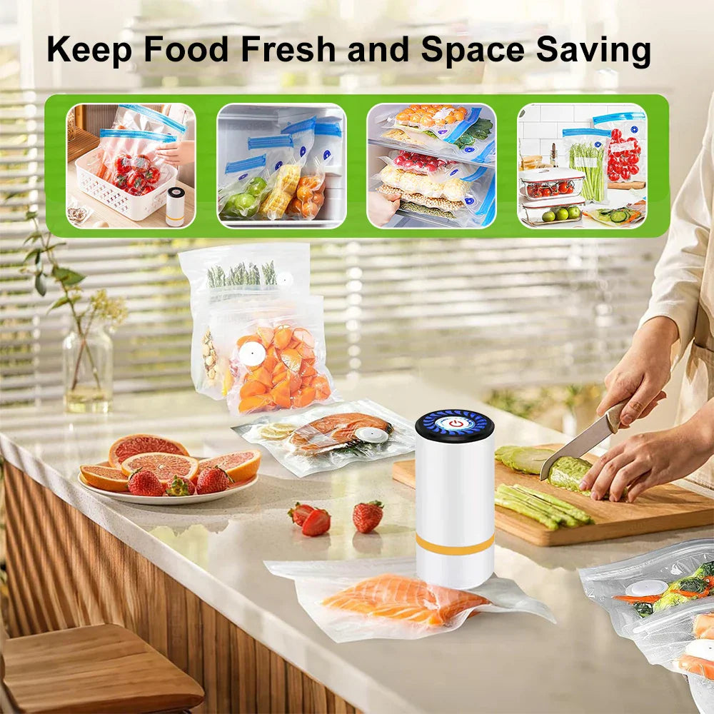 Electric Air Pump Rechargeable for Food